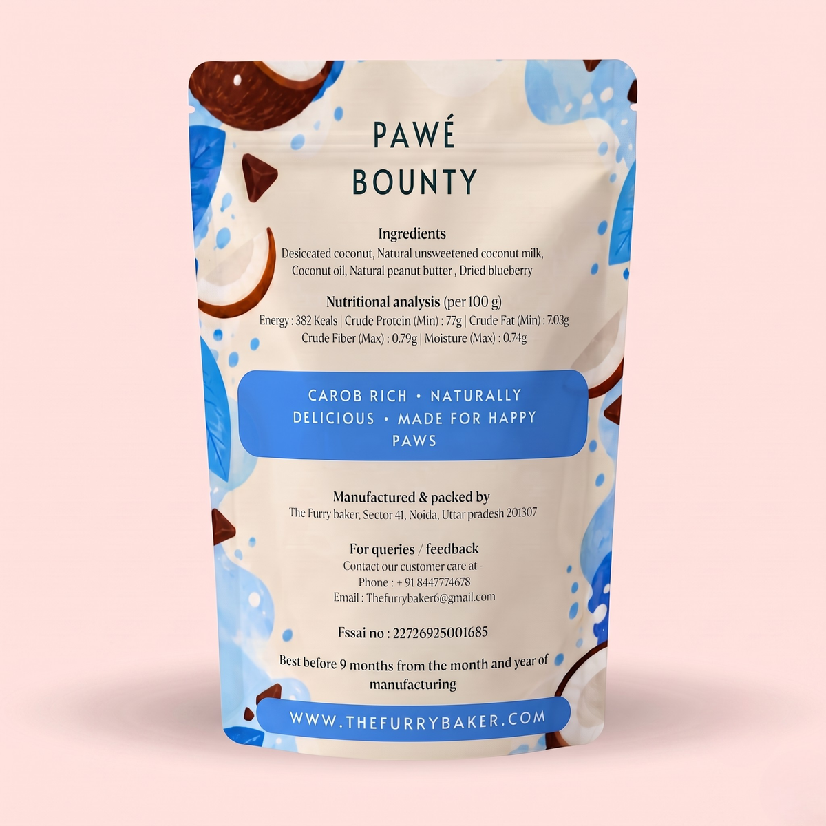 Pawé Bounty : Coconut Goodness