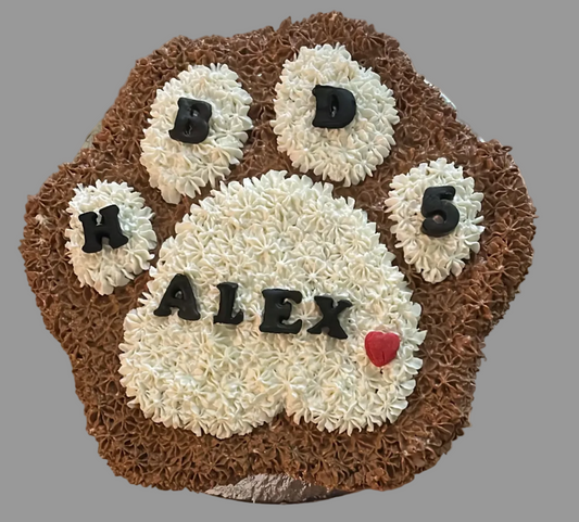 Paw cake