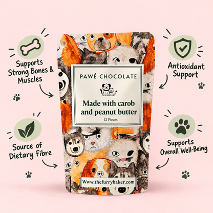 Pawé Chocolate : Carob And Peanut butter