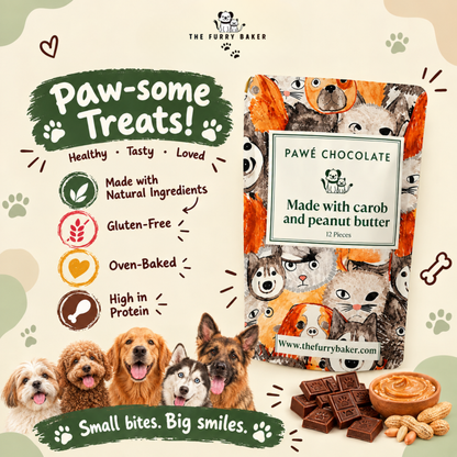 Pawé Chocolate : Carob And Peanut butter