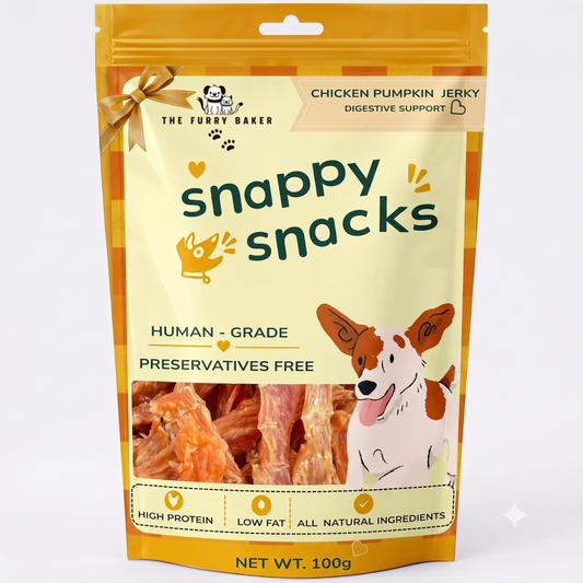 Chicken Jerky with Pumpkin Dog Treats