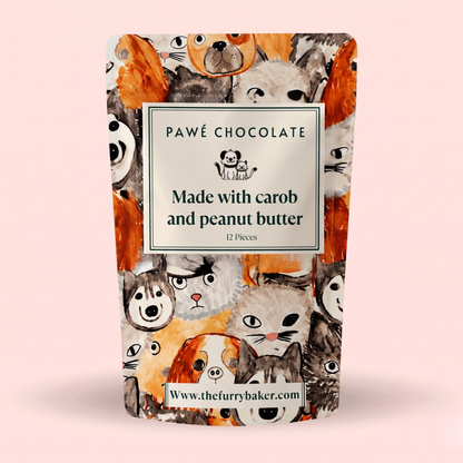 Pawé Chocolate : Carob And Peanut butter