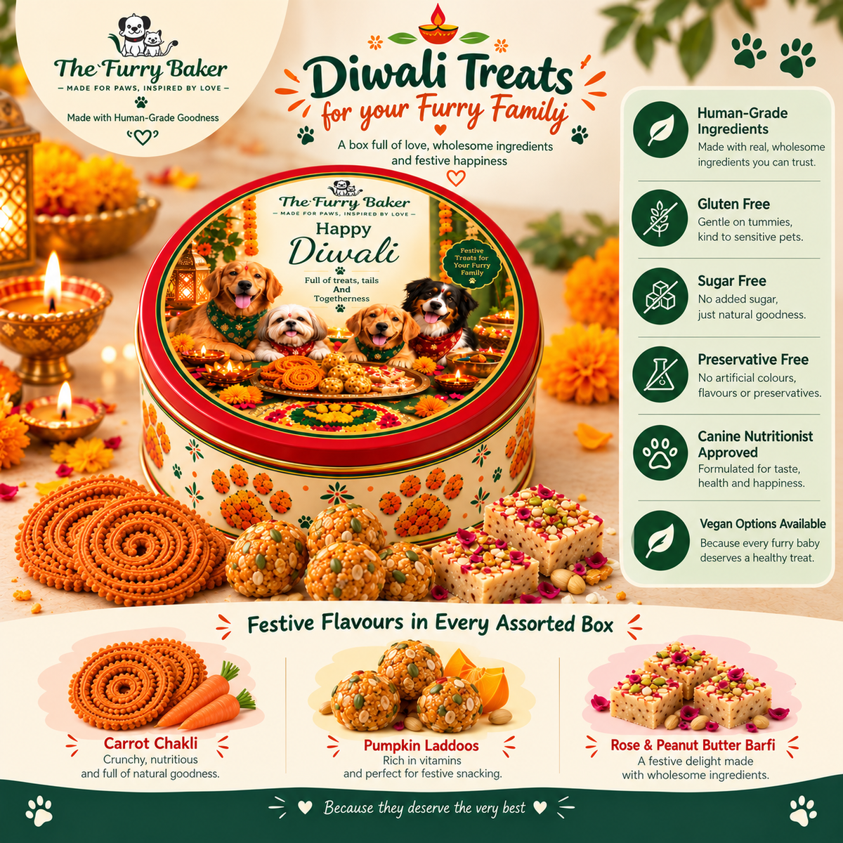 The Furry Baker: Diwali Hamper