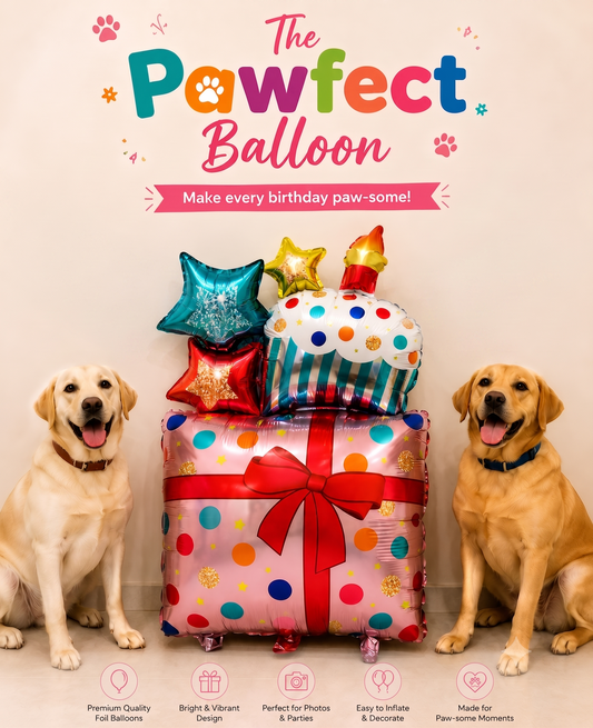 The pawfect balloon