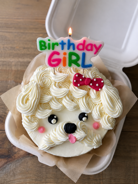 Birthday theme candle