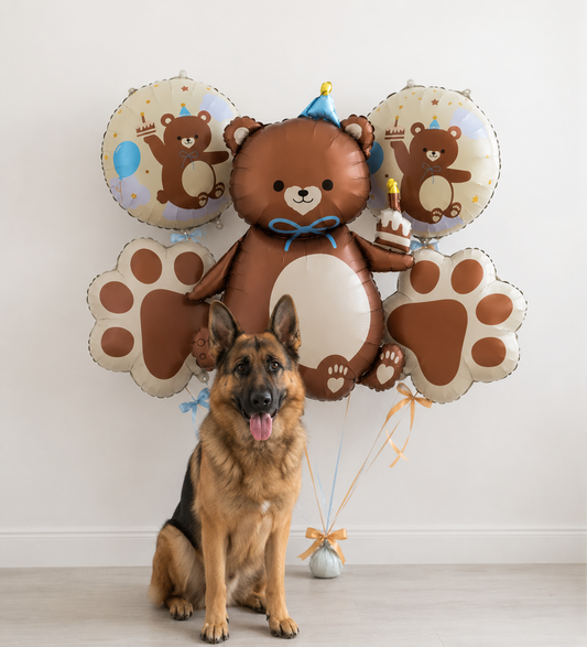 Bearyy happy pawty