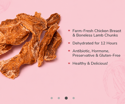 Dehydrated Lamb Jerky Dog Treats
