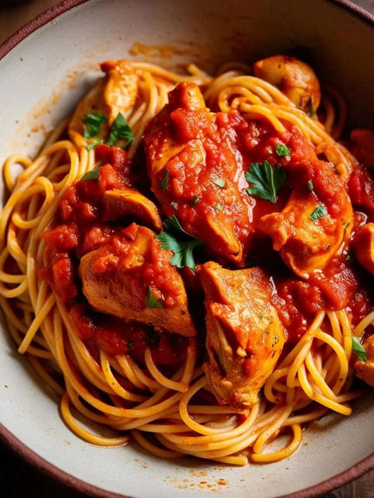 Red Sauce Spaghetti