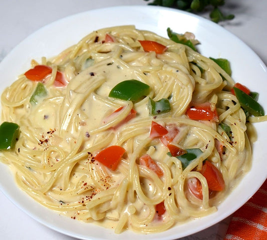 White Sauce Spaghetti