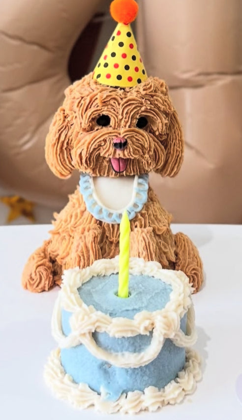 3D Puppy Cake