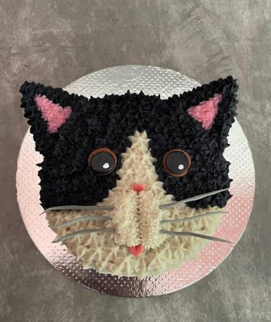 Cat Face Cake