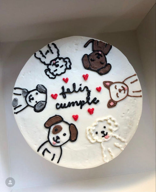 Waggy Birthday Bash Cake