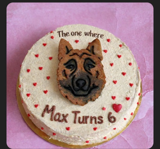 German shepherd Cake