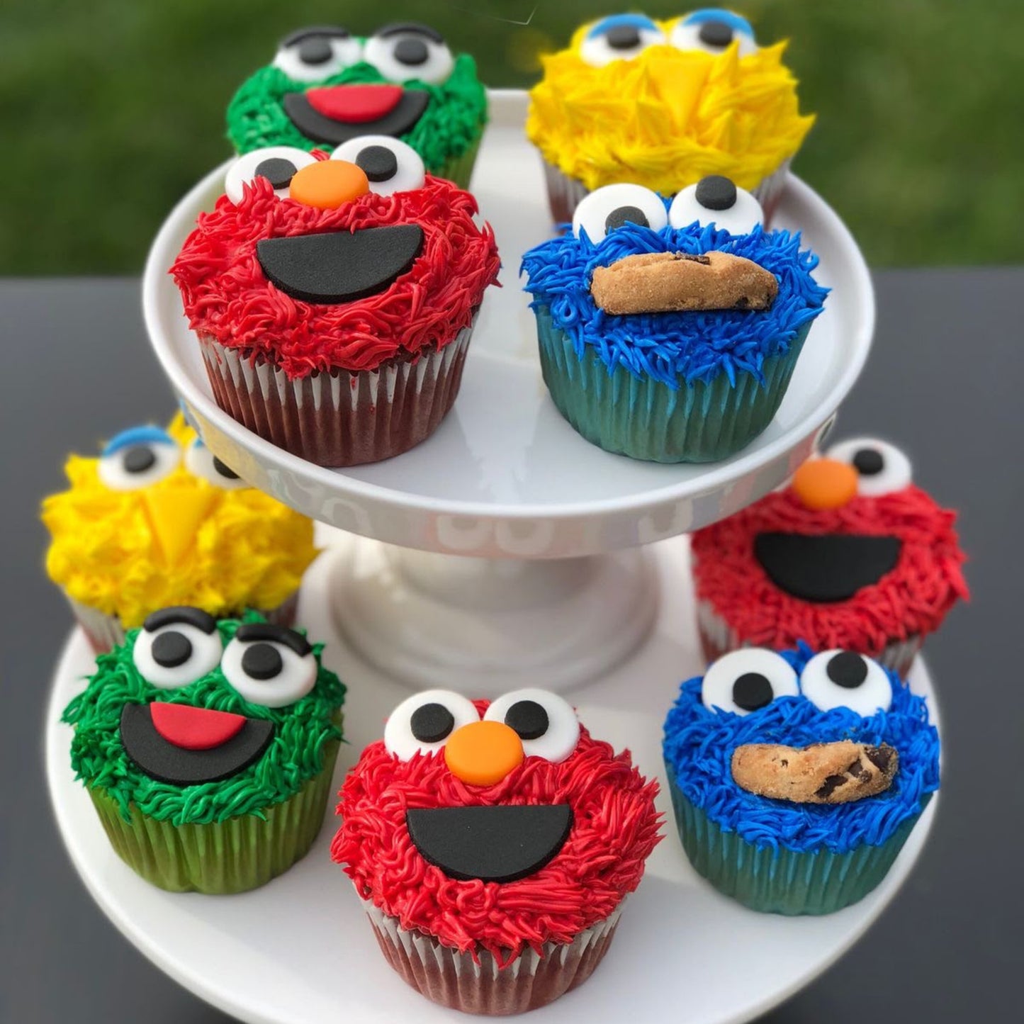 Monster theme Cupcake