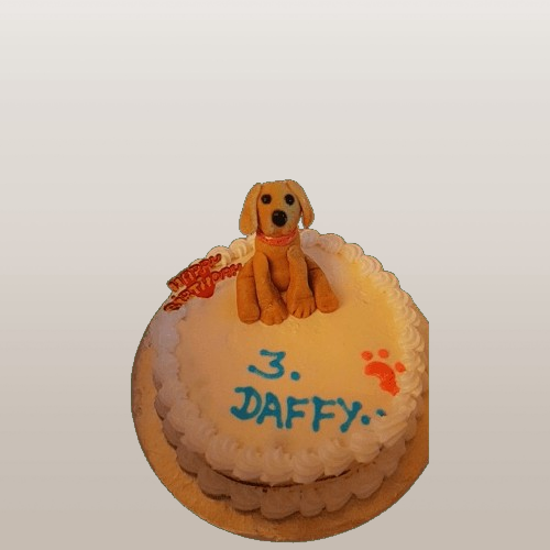 3D Labrador Cake