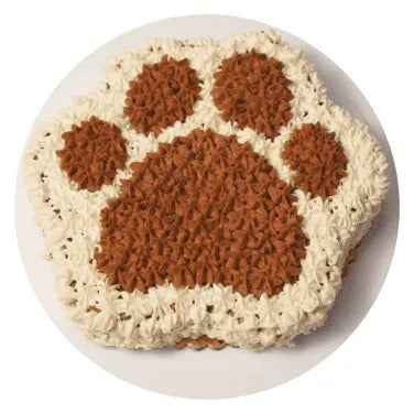 Pawshape Dog Cake