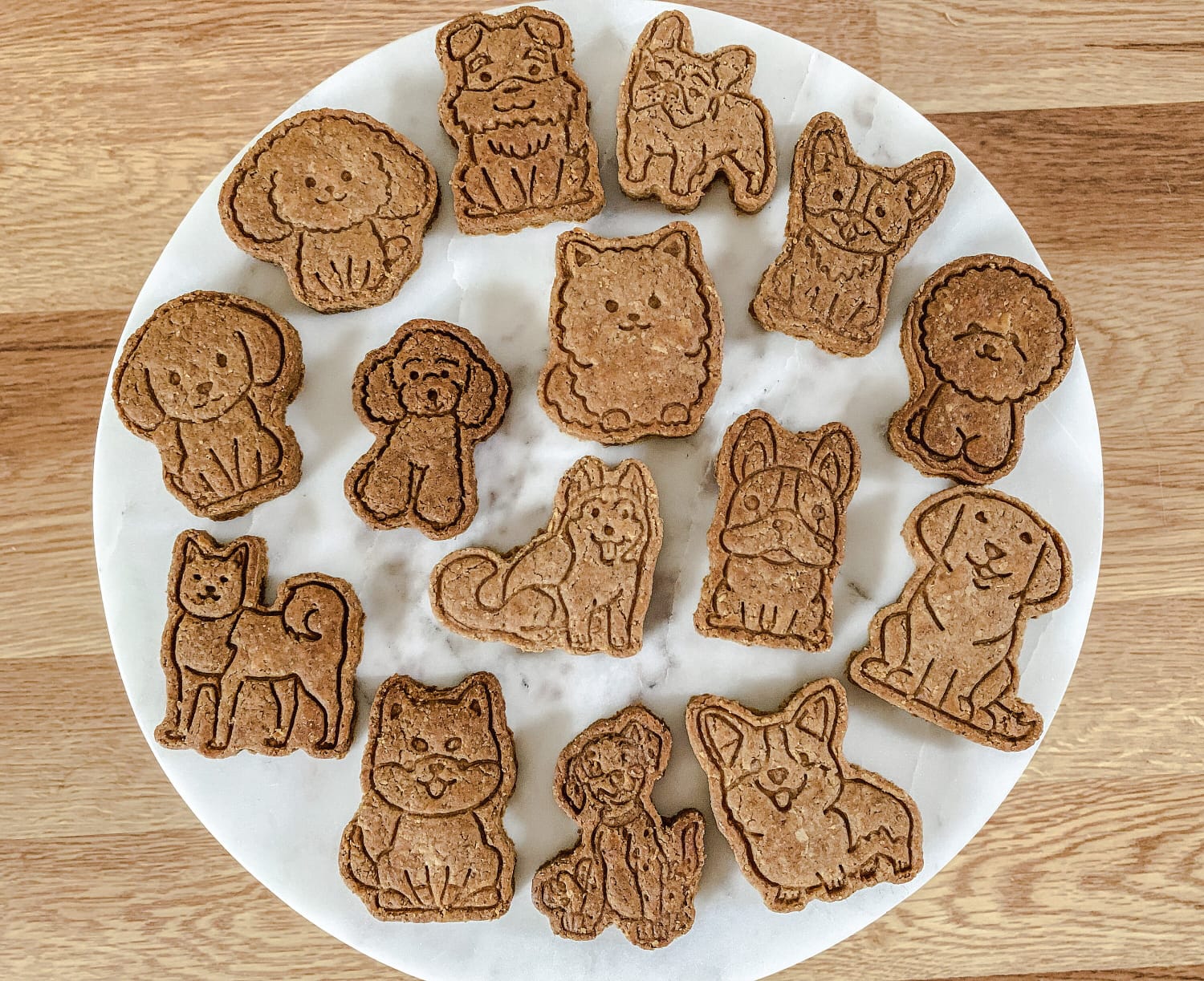 Dog Face Cookies