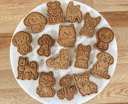 Dog Face Cookies