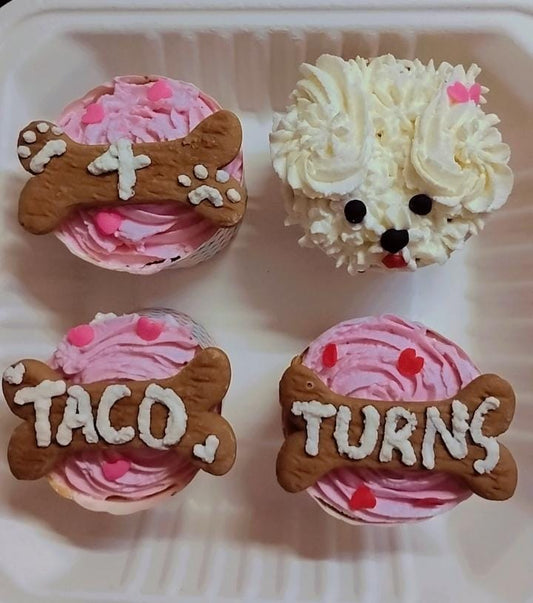 Dogs Cupcake