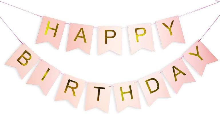 Birthday banner