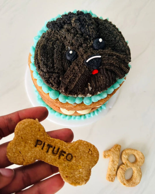 Black Dog Cake