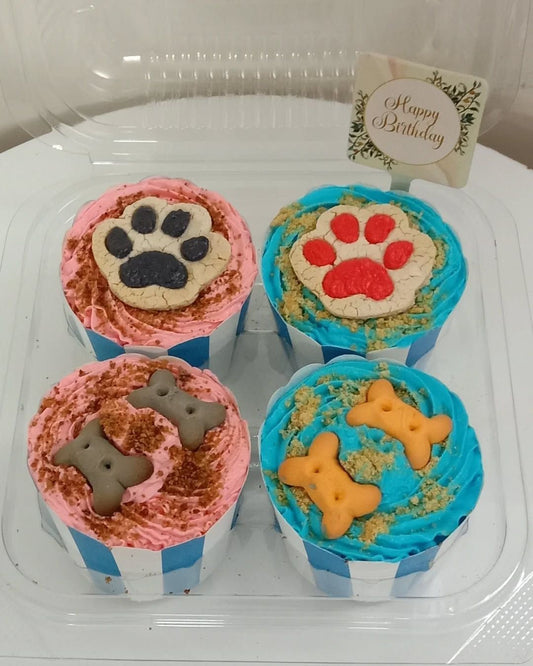Pupper party cupcakes