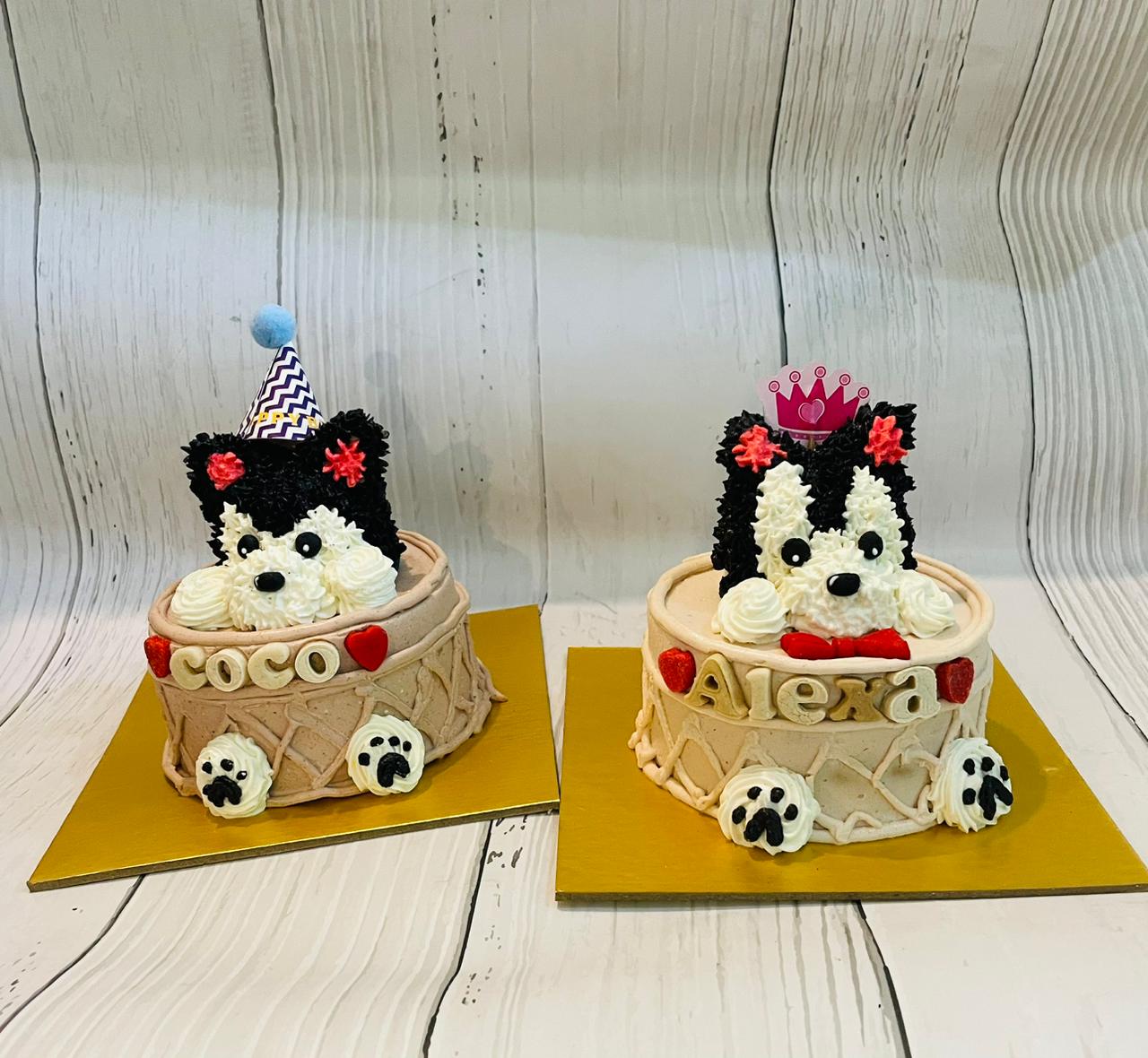 3D husky Cake